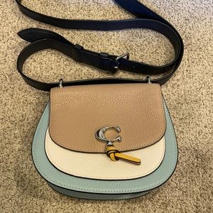 Coach REMI SADDLE BAG IN COLORBLOCK